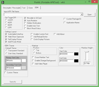 Portable APKTool Versi 4.6 Portable APKTool Versi 4.6