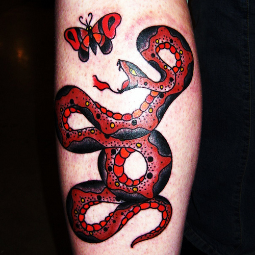 Hot Tattoos: 25+ Alluring Japanese Snakes Tattoos