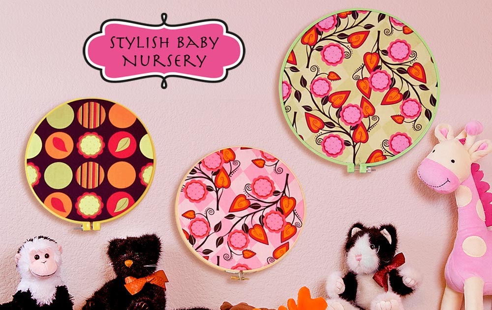 Free Baby Projects: Stylish Baby Wall Art