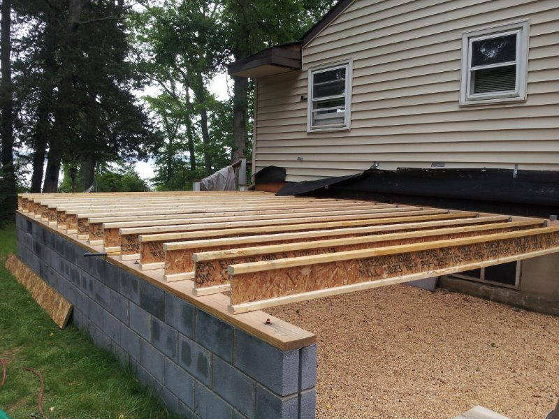 21st Century Mulberry Hall Starting work on the subfloor
