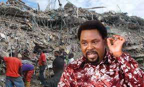 Prophet T.B Joshua and collapsed building of Synagogue Church Of All Nations (SCOAN)
