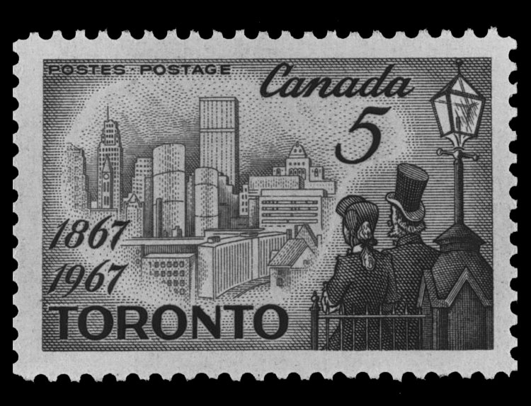 A Stamp for Toronto from 1967