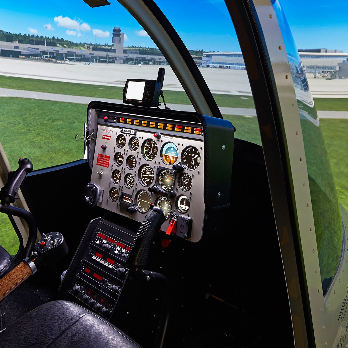Bell 206 Simulator in Switzerland