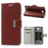 Crazy Horse Texture Leather Case Wallet with Stand for Lenovo S920 - Brown Crazy Horse Texture Leather Case Wallet with Stand for Lenovo S920 - Brown