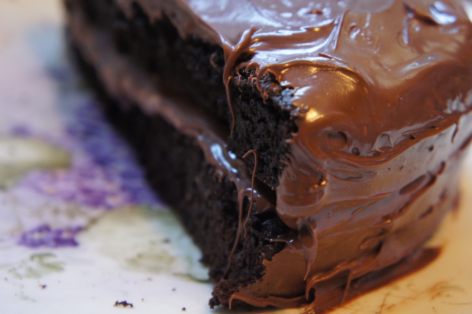 Stop the Wheeze, Eat to Breathe Happy Lungs Chocolate Cake