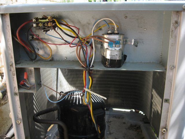 Black Dog Technologies: Condenser Fan capacitor type fan control wiring 