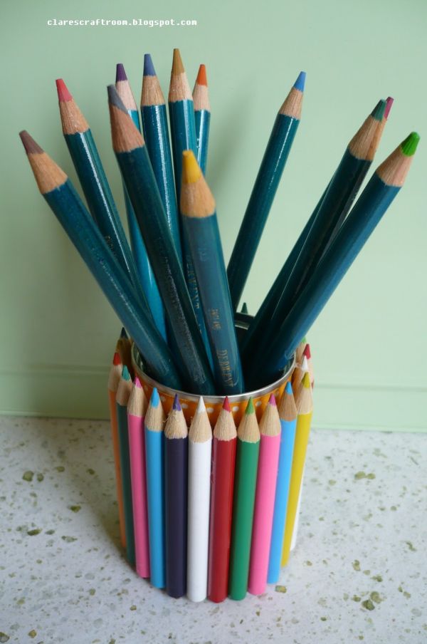 How to Recycle Stunning Pen & Pencil Holder