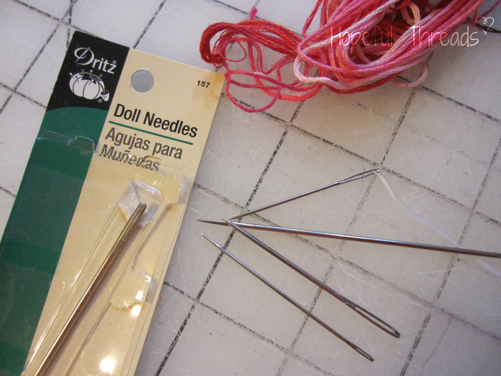 Hopeful Threads Sewing Essential Doll Needles