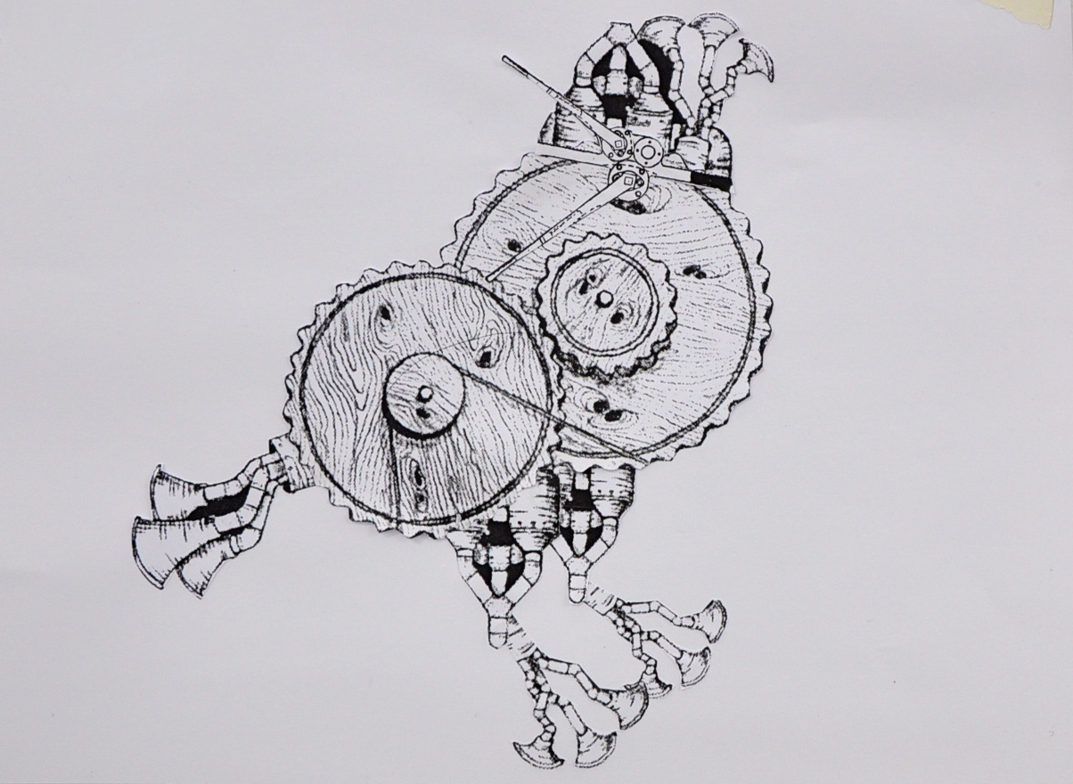 Pompey Illustration: Mechanical Animals