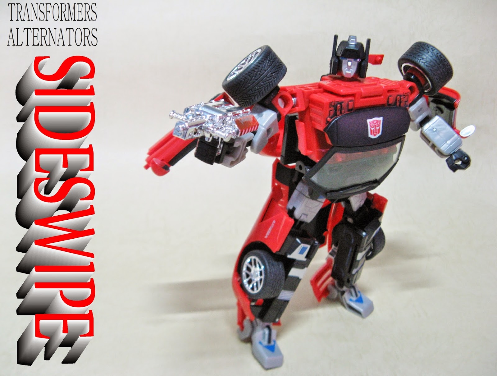 Transformers Alternators 02 SIDESWIPE feat.Dodge Viper SRT10變形金剛二變者02斯韋柏