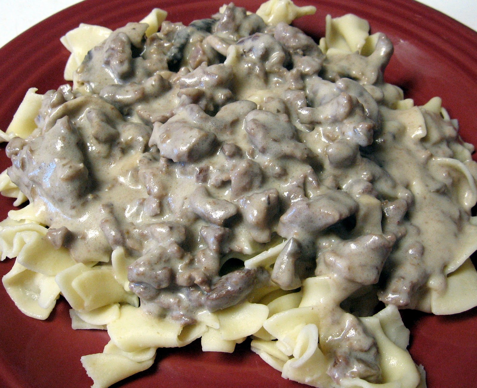 Beef Stroganoff Soup