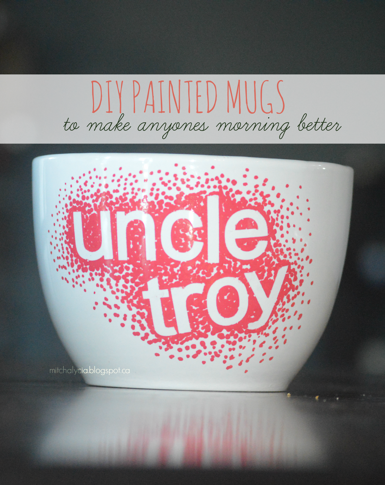 crazily normal DIY Sharpie Marker Mugs