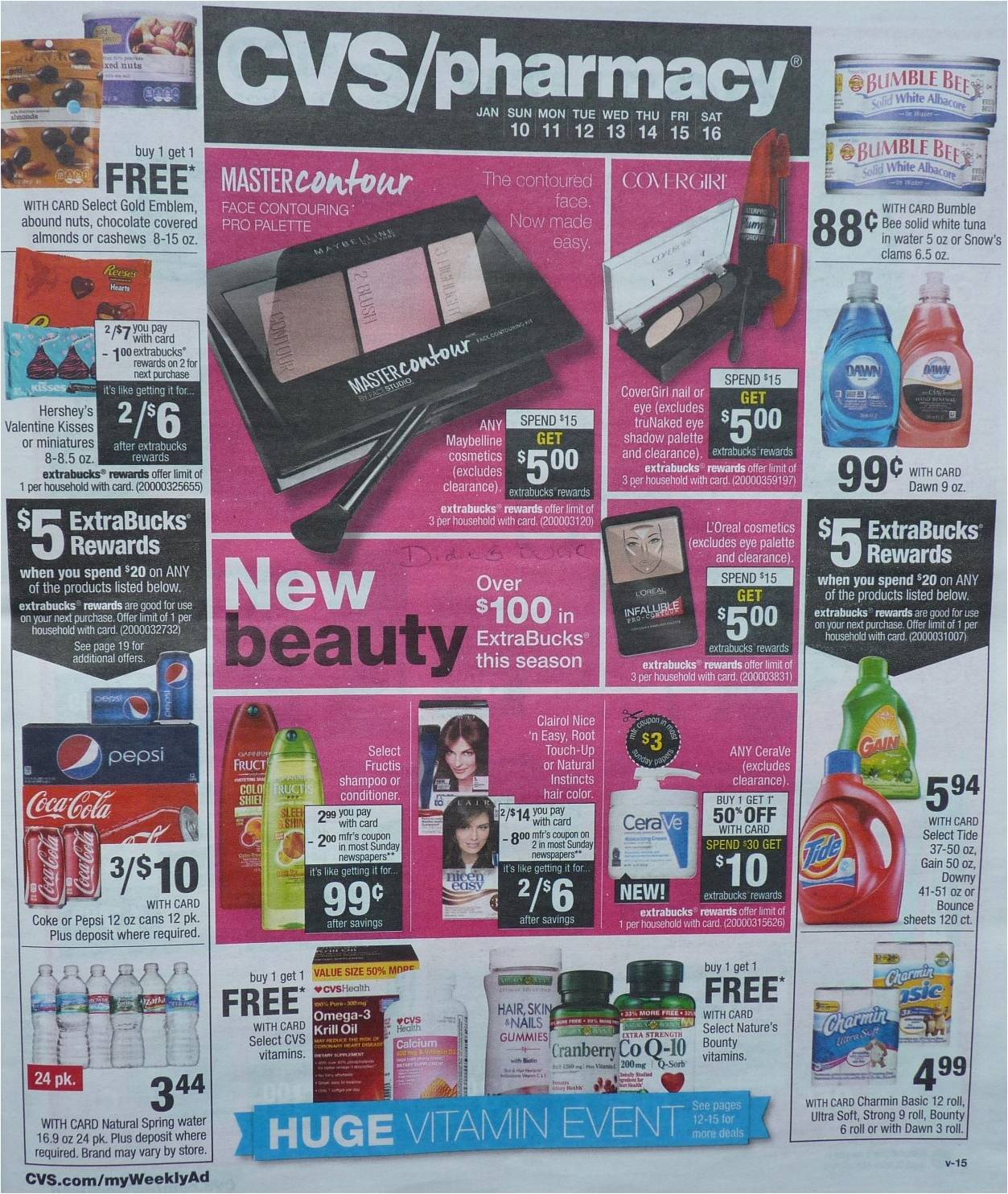 simply cvs cvs ad scan preview for the week of 1 10 15 cvs current flyer