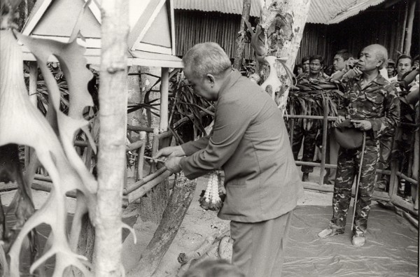 Sihanouk. Photo archive de presse 1984 Sihanouk. Photo archive de presse 1984