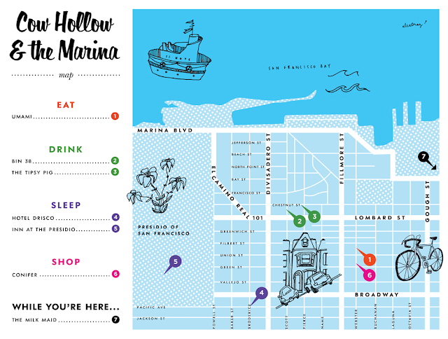 Bike Guide: Cow Hollow & The Marina, San Francisco