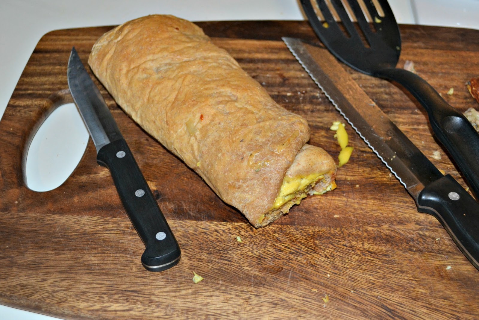 Breakfast Sausage Bread HezziD's Books and Cooks