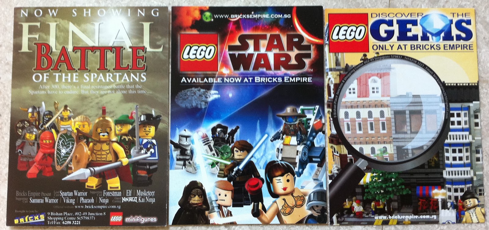 My Favourite Lego Postcard