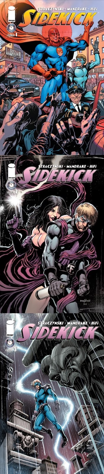 Sidekick # 1, 2 3 - J M Straczynski Tom Mandrake