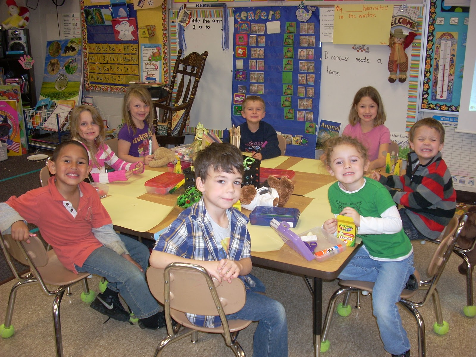 Mrs.Cooper's Kinder Class: Hibernation Day!