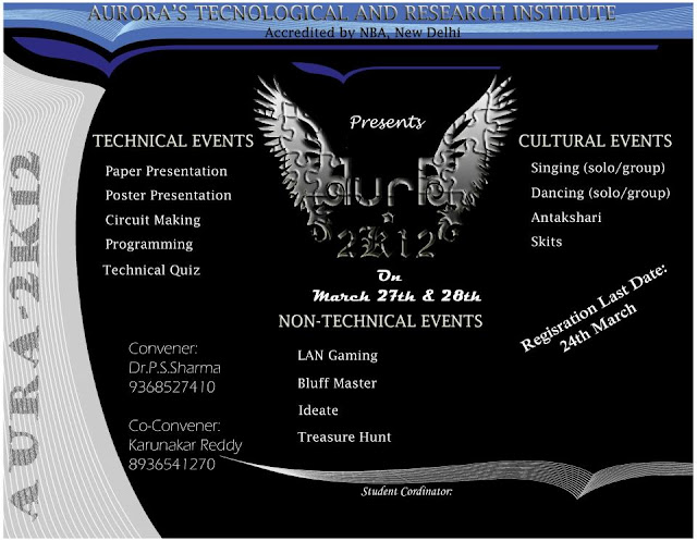 tech fest poster