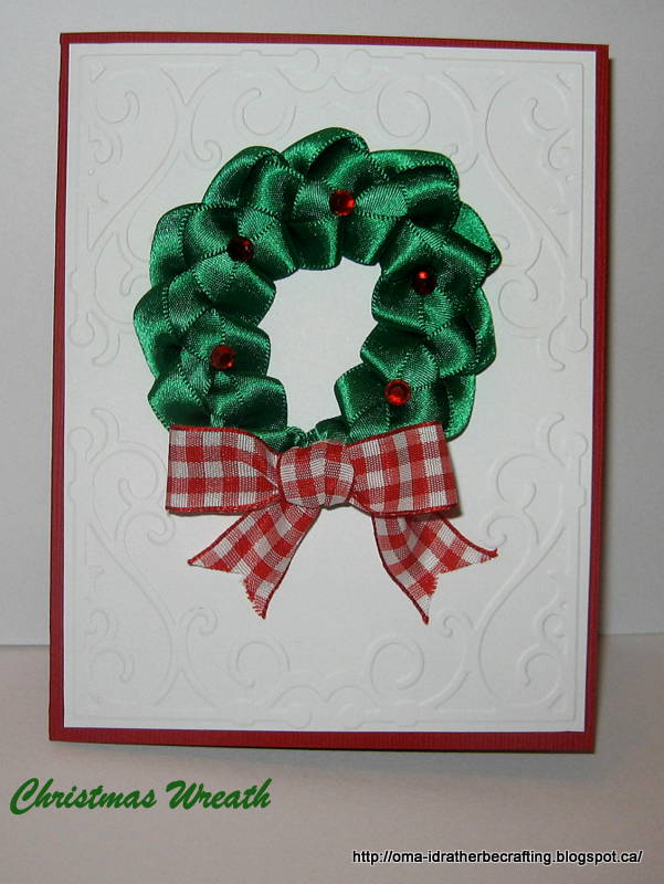 I'd rather be crafting Best Christmas card ever!!