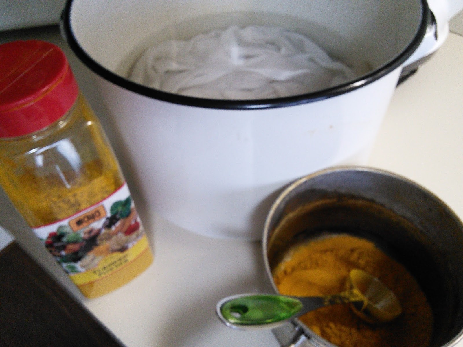 Art, the Beautiful Metaphor Turmeric and coffee sounds like a