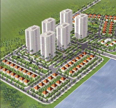Mô hình Bán Đất nền KDC Hoàng Anh Gia Lai Quận 9