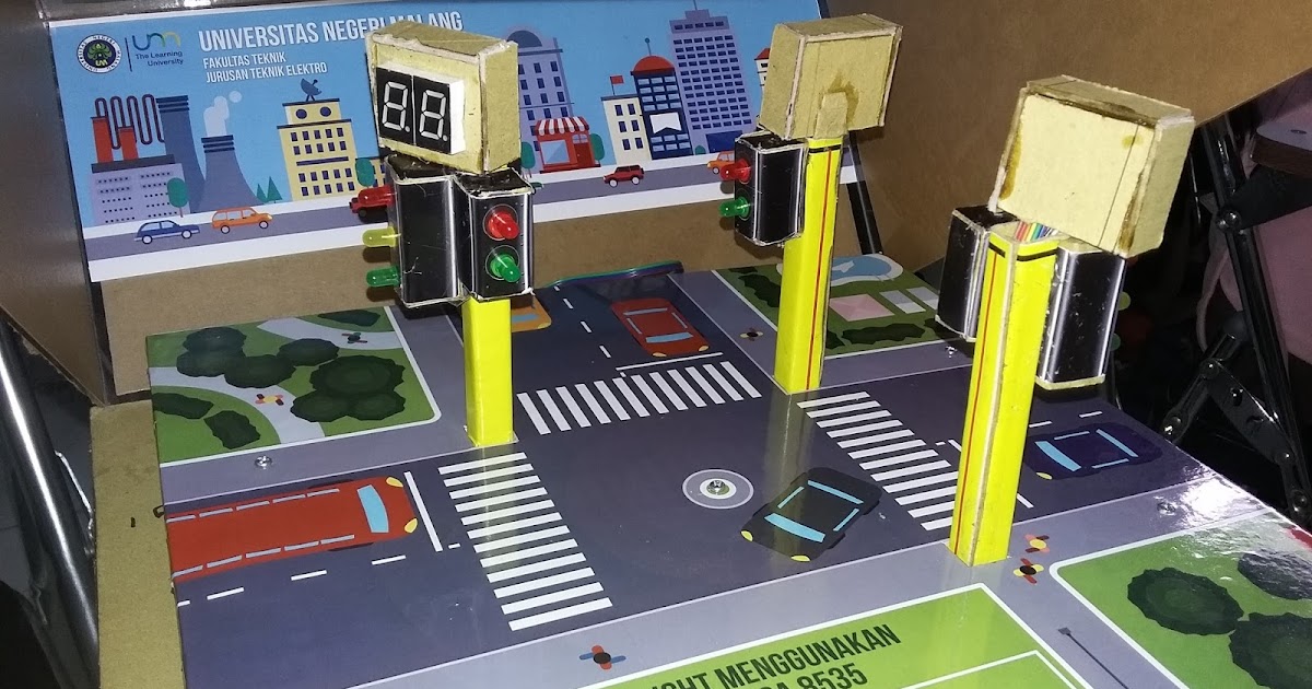 Prototype Traffic Light Menggunakan Mikrokontroler ATmega8535 OCSELUM