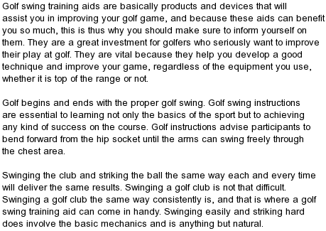 Golf Swing Training Online Golf Swing For Barrel Chested