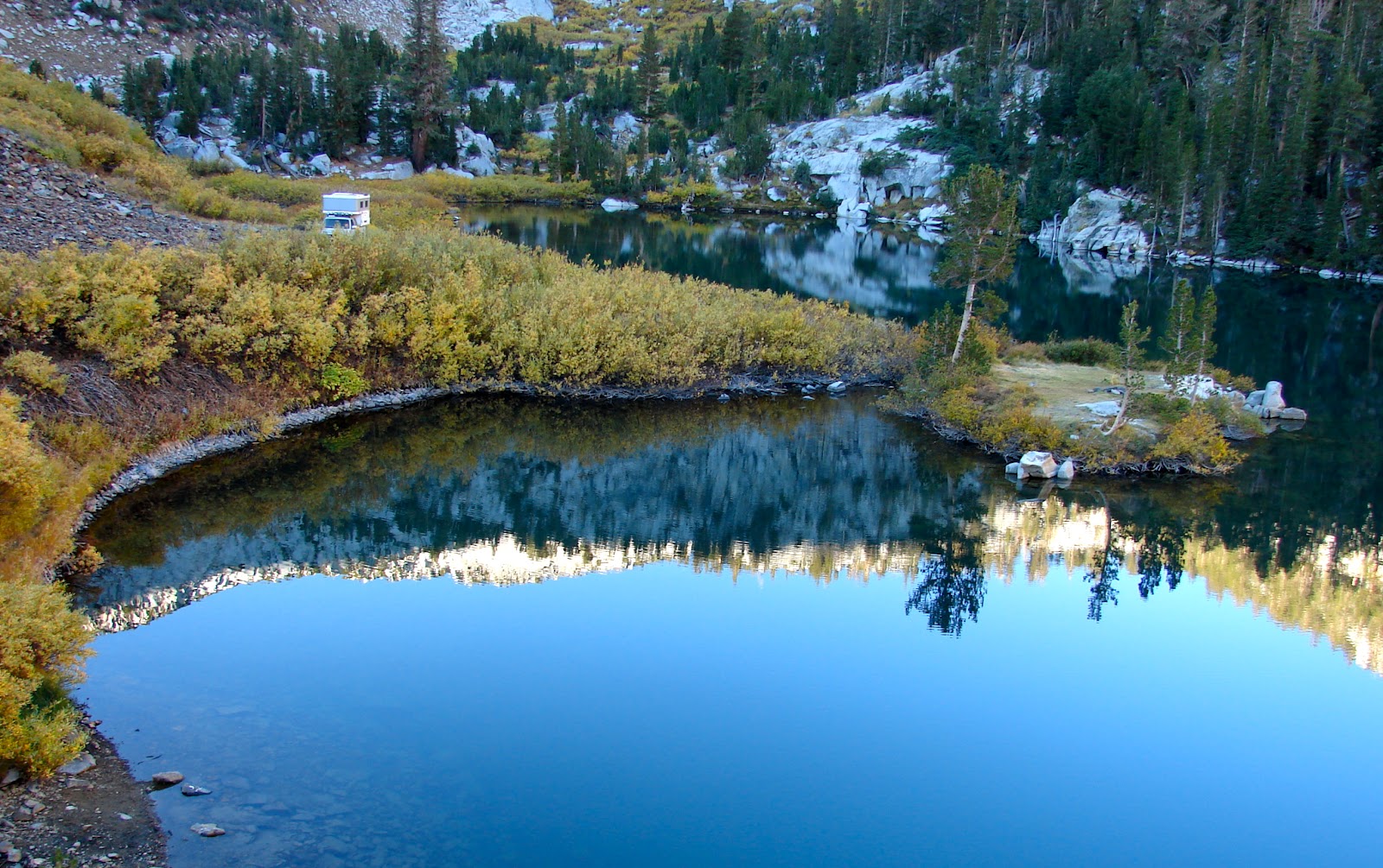 Our Four Wheel Camper Laurel Lakes "the infamous switchback"