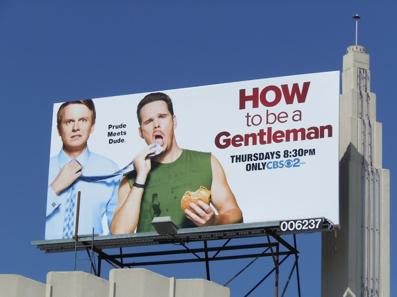 How to be a Gentleman billboard