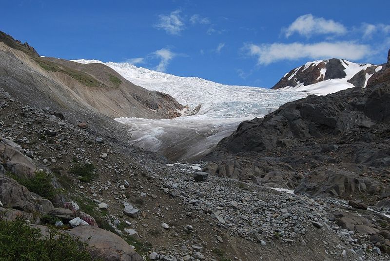 Tibetan glacier...