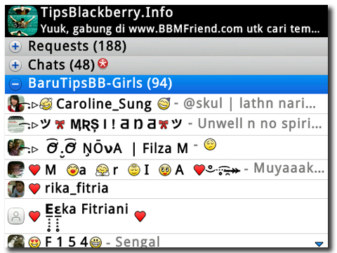 40 Rahasia BBM (Blackberry Messenger) | Jasa SEO Murah| Jasa ...