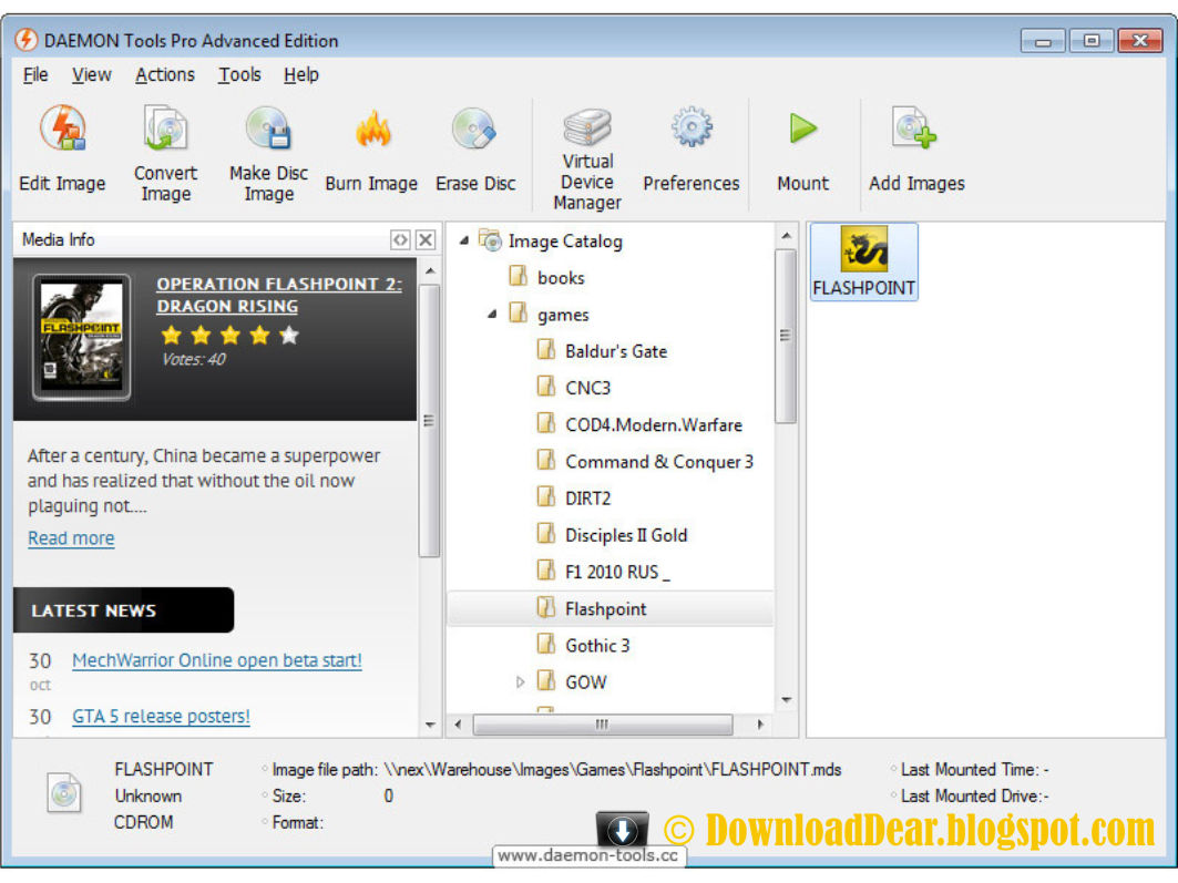 Mounting . Bin And .Cue With Daemon Tools