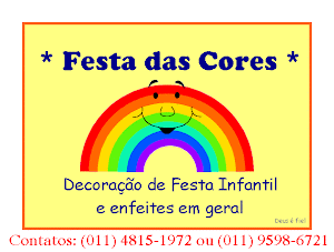 Festa das Cores Decorações