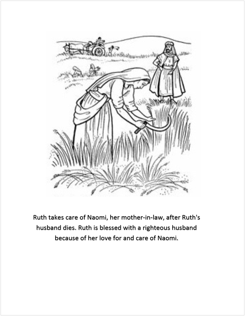 junior primary coloring page week 2