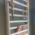 Old Porch Rail Turned Quilt Rack