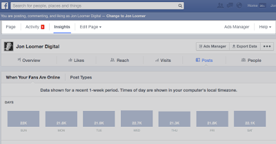 Tính năng thống kê facebook Tính năng thống kê facebook