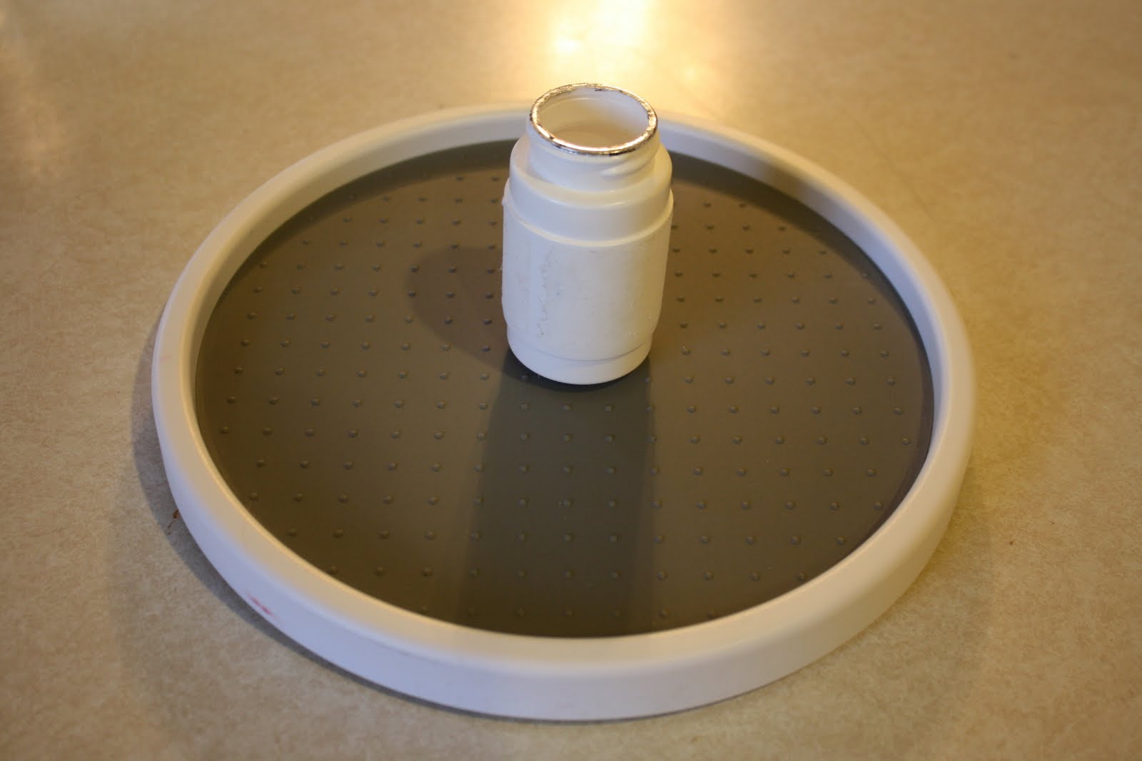 The Created Home Lazy Susan Craft/ School Supply Buckets Made Better