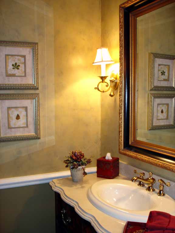 Vintage Powder Room