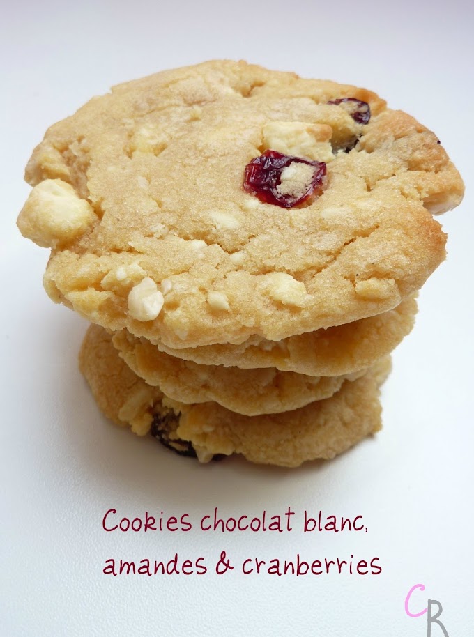 Recettes Cookies Chocolat Blanc Cranberries