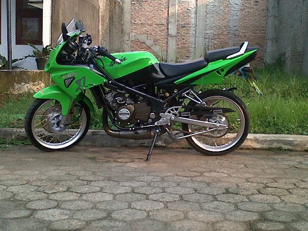 biaggi ninja rr full monel velg 17 tdr silver jari jari gold selang title=