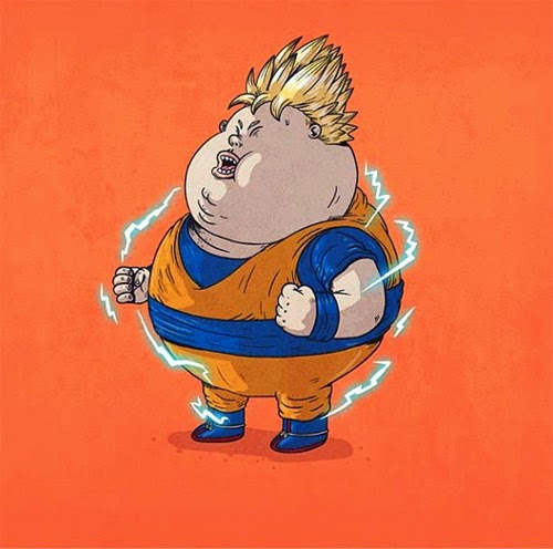Fat Super Hero Gemuk - Dragoon Ball Fat Goku