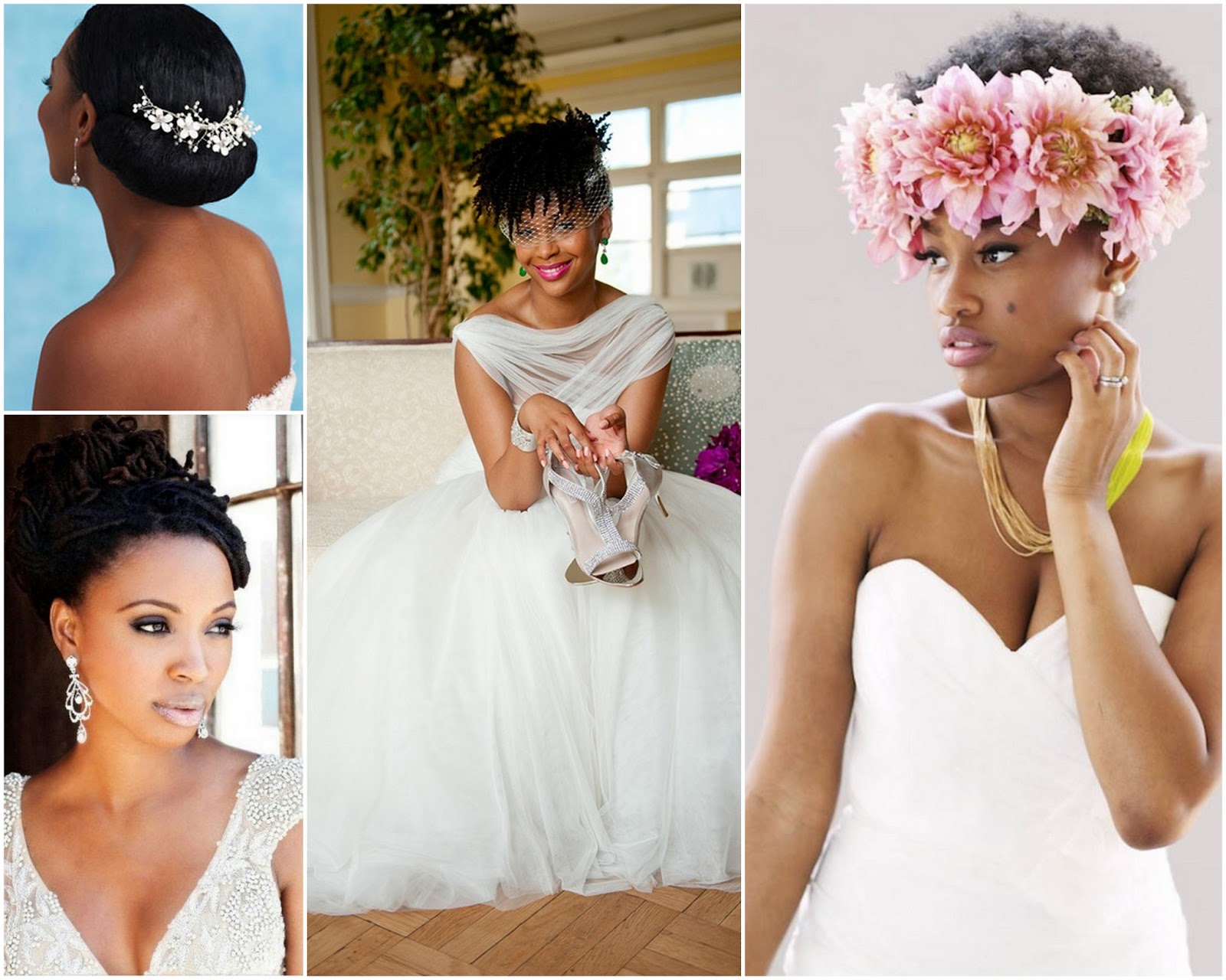 For brides with natural hair | Christines Creatives