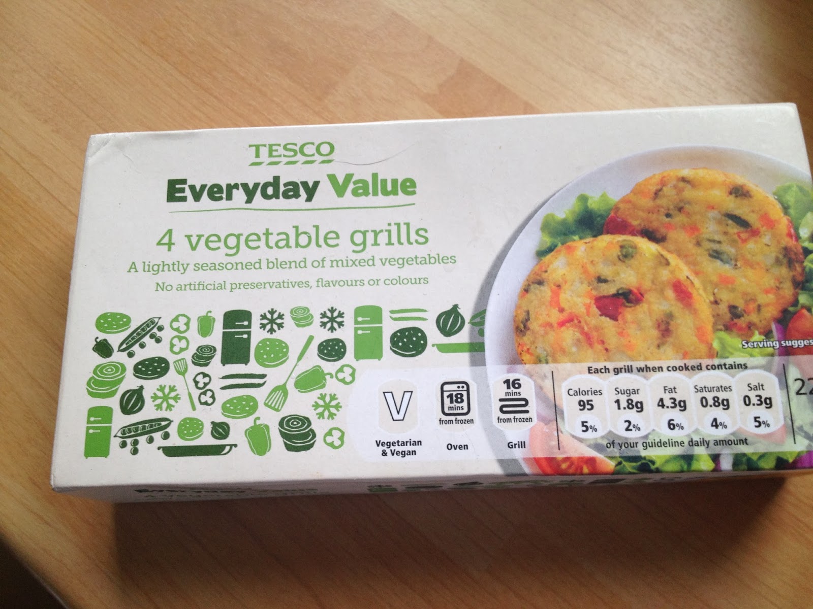Vegan Vox The Ordinary Vegan Tesco Vegetable Grills