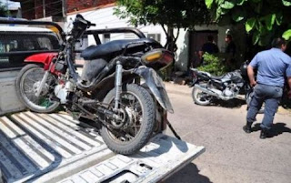 Desbarataron banda que robaba cuatriciclos y autos en la Costa Atlántica 2 Moto+secuestrada