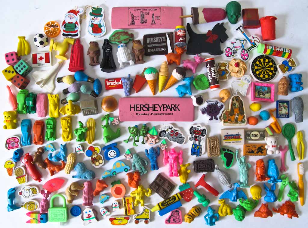 Sir Thrift A lot Eraser Collection