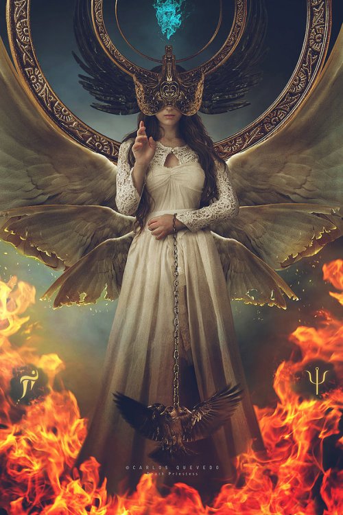 As incríveis, surreais e fantásticas foto-manipulações com anjos e mitologia de Carlos Quevedo Carlos Quevedo deviantart foto-manipulações photoshop sombrio surreal fantasia mitologia anjos deusas