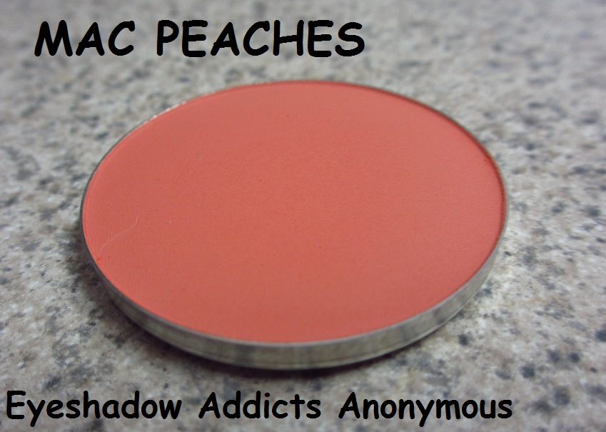 Eyeshadow Addicts Anonymous MAC MELBA VS PEACHES Blush Review and
