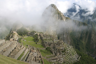 Machu Pichu, the Foggy view